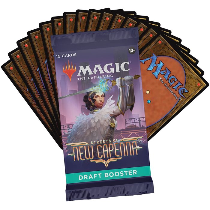 Wizards of the Coast Cards MTG Magic The Gathering Streets of New Capenna Draft Booster Pack