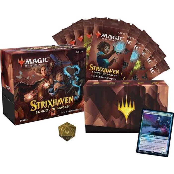 Wizards of the Coast Cards MTG Magic The Gathering Strixhaven School of Mages Bundle