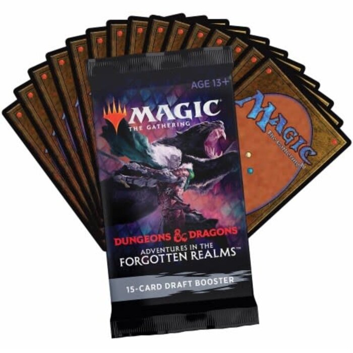 Wizards of the Coast Cards MTG Magic The Gathering Adventures in the Forgotten Realms Draft Booster Pack