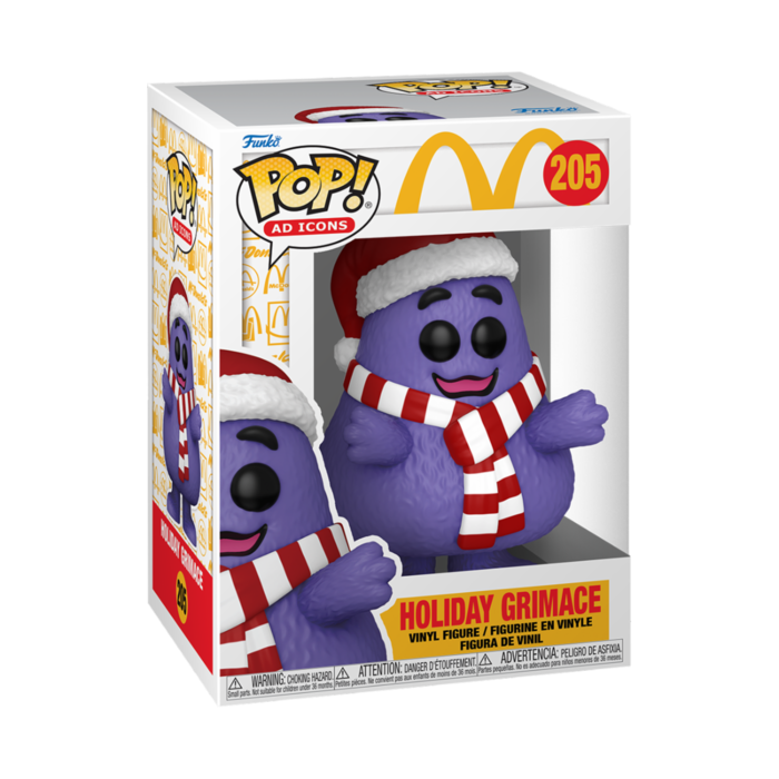 Funko Funko Ad Icons 205 Holiday Grimace McDonald's
