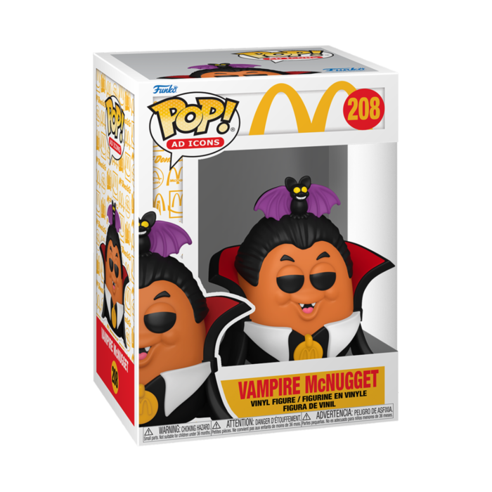 Funko Funko Ad Icons 208 Vampire McNugget Nugget Buddies McDonald's
