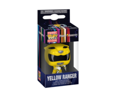 Funko Funko Keychain TV Television MMPR Mighty Morphin Power Rangers 30th, Yellow Ranger, Go Go Power Rangers