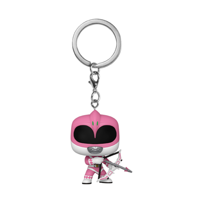 Funko Funko Keychain TV Television MMPR Mighty Morphin Power Rangers 30th, Pink Ranger, Go Go Power Rangers