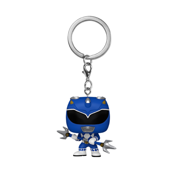 Funko Funko Keychain TV Television MMPR Mighty Morphin Power Rangers 30th, Blue Ranger, Go Go Power Rangers