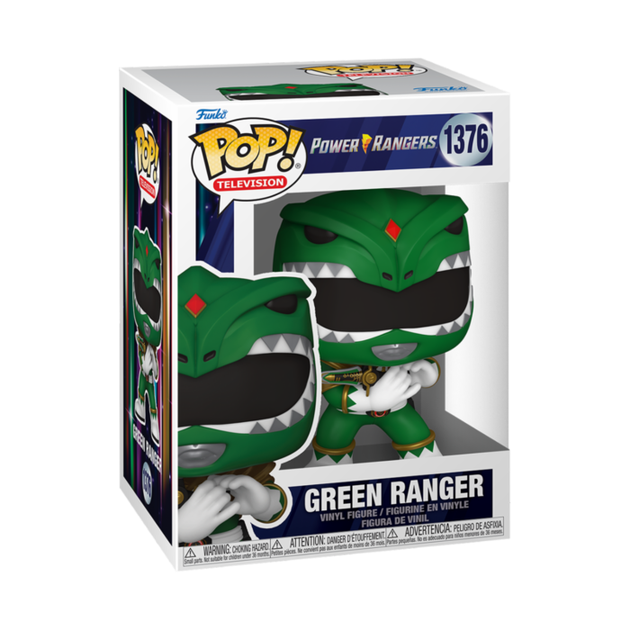 Funko Funko TV Television 1376 MMPR Mighty Morphin Power Rangers 30th, Green Ranger, Go Go Power Rangers
