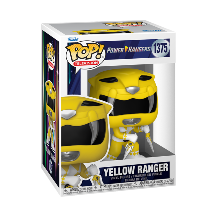 Funko Funko TV Television 1375 MMPR Mighty Morphin Power Rangers 30th, Yellow Ranger, Go Go Power Rangers