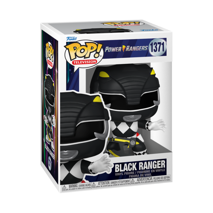 Funko Funko TV Television 1371 MMPR Mighty Morphin Power Rangers 30th, Black Ranger, Go Go Power Rangers