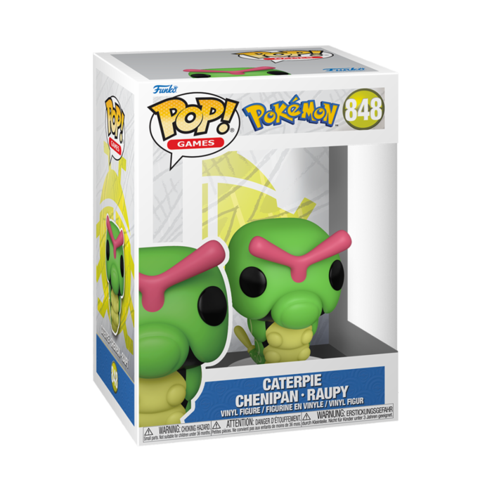 Funko Funko Games 0848 Caterpie, Chenipan, Raupy, Pokémon