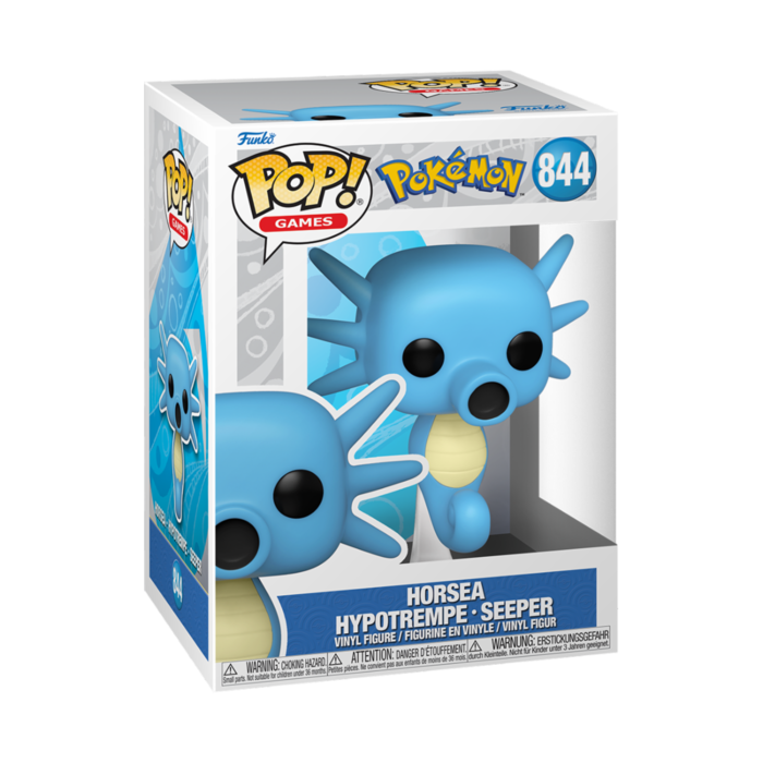 Funko Funko Games 0844 Horsea, Hypotrempe, Seeper, Pokémon