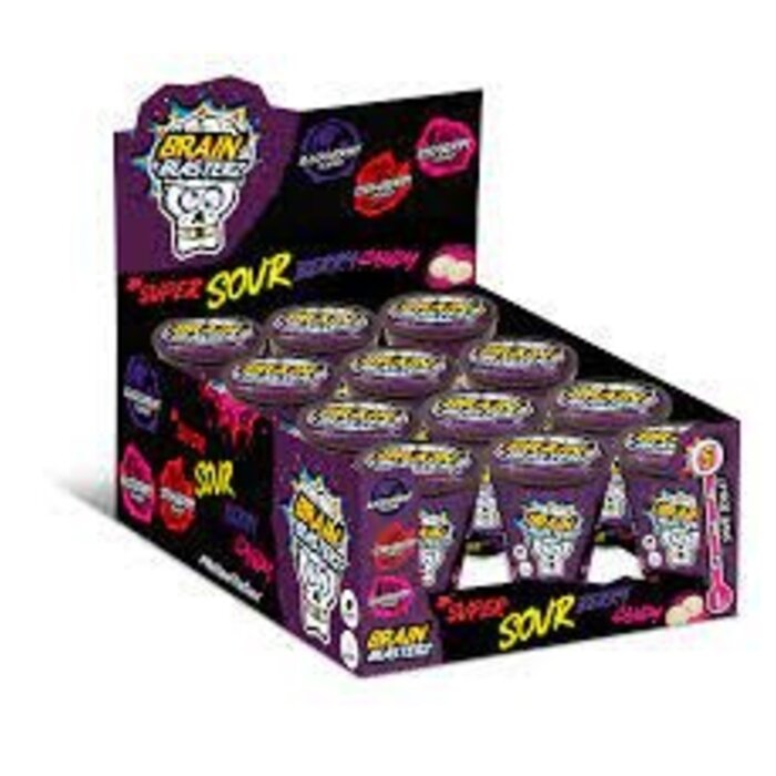 BRAND HATCHERS LTD Candy Brain Blasterz Brain Super Sour Berry Candy 48gr