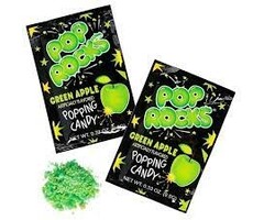 Pop Rocks Candy Pop Rocks Popping Candy Green Apple 9,5gr