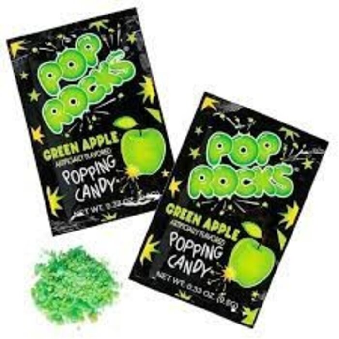Pop Rocks Candy Pop Rocks Popping Candy Green Apple 9,5gr