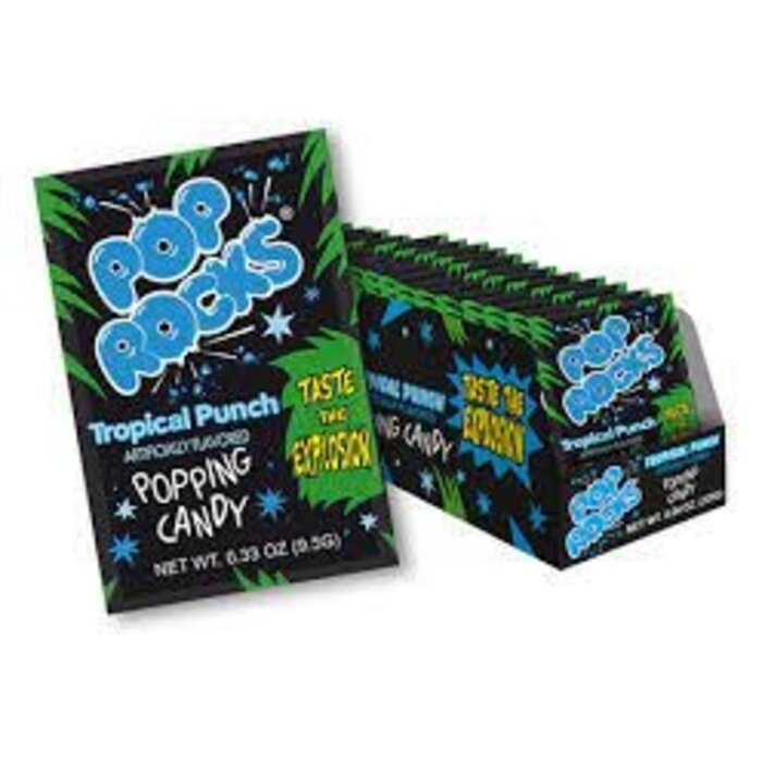 Pop Rocks Candy Pop Rocks Popping Candy Tropical Punch 9,5gr