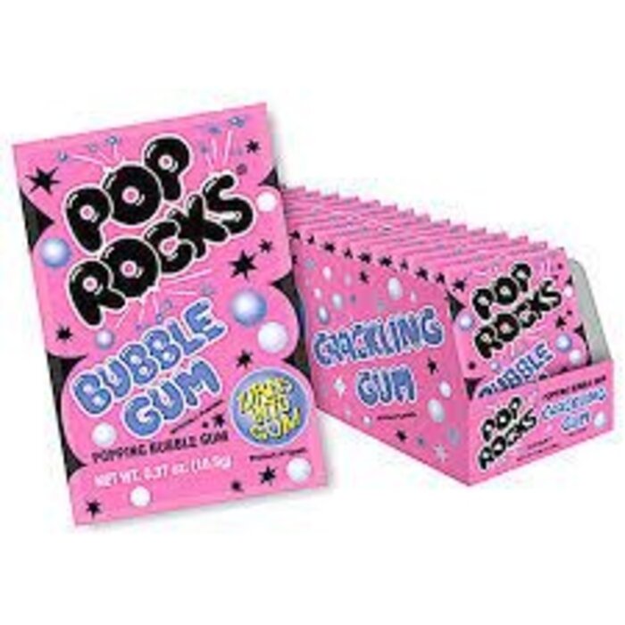 Pop Rocks Candy Pop Rocks Crackling Gum 10,5gr