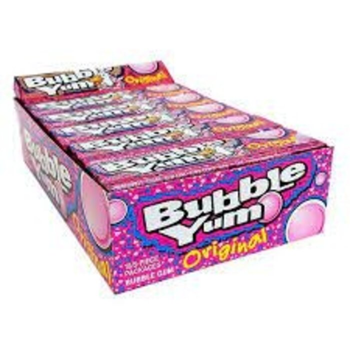 The Hershey Company Candy Bubble Yum Original 5 pieces Bubble Gum