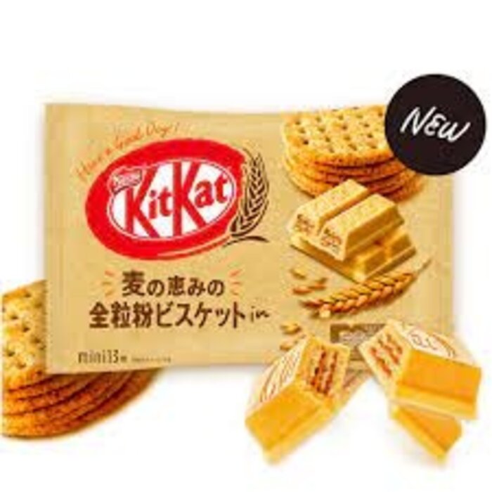 Chocolate Kit Kat Mini Wheat Flour Biscuit 10p 124gr