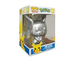 Funko Funko Games 0353 Pikachu 10inch Silver Metallic 25 Years Pokémon Exclusive