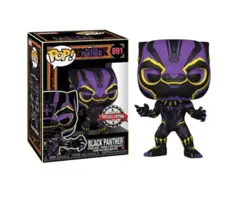 Funko Funko Marvel 0891 Black Panther BlackLight Special Edition