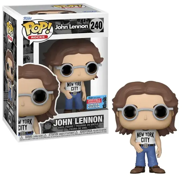 Funko Funko Rocks 240 John Lennon 2021 Fall Convention Limited Edition
