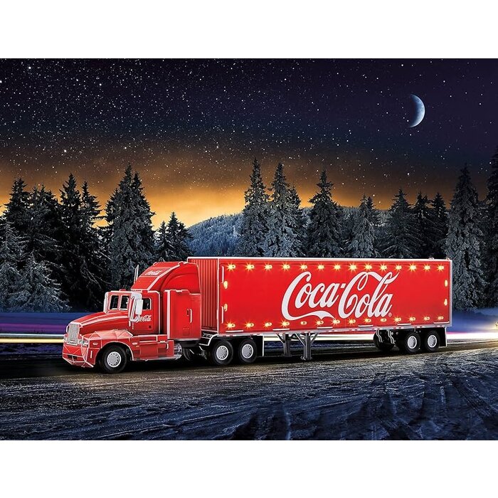 Revell Puzzle Coca-Cola Truck 3D Puzzle LED 168pcs