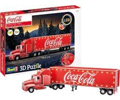 Revell Puzzle Coca-Cola Truck 3D Puzzle LED 168pcs