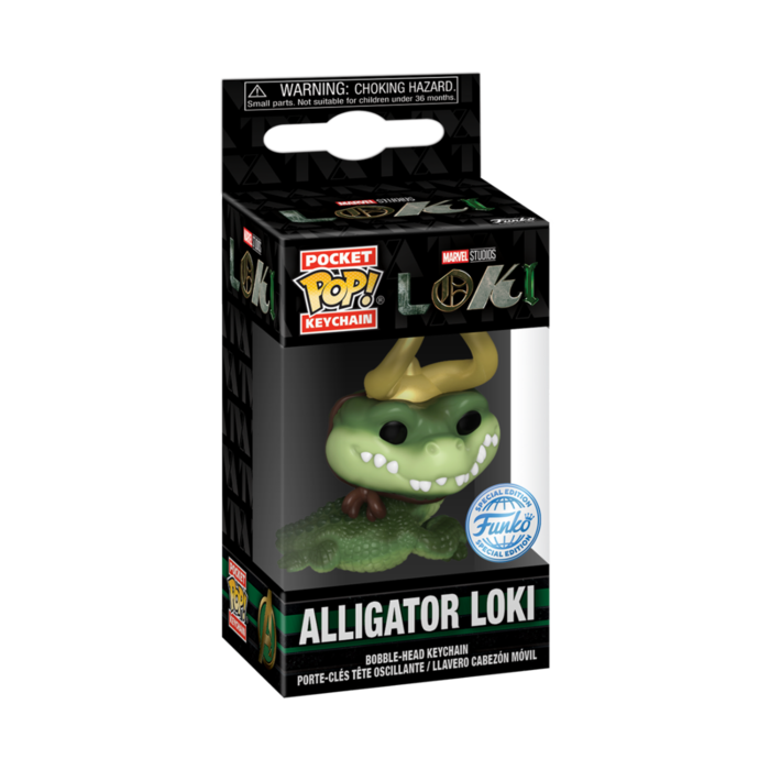 Funko Funko Keychain Marvel Alligator Loki, Loki