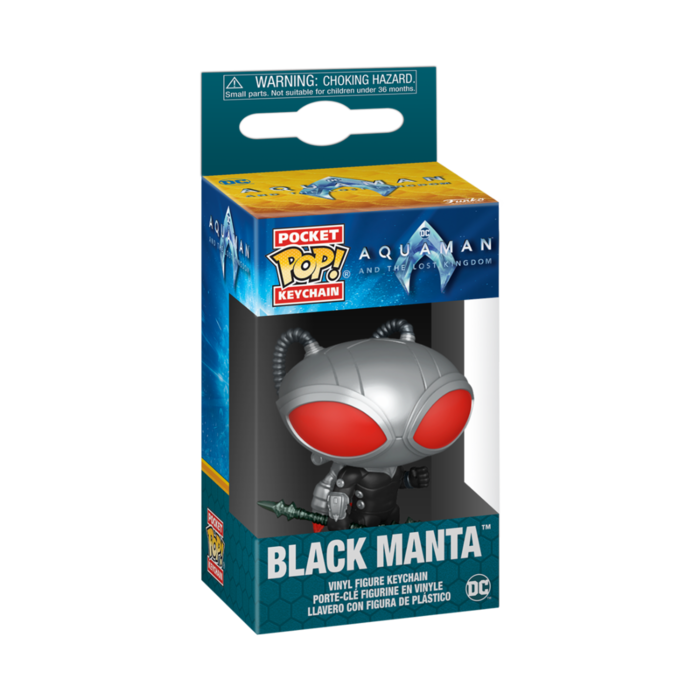 Funko Funko Keychain Movies Black Manta, Aquaman and the Lost Kingdom