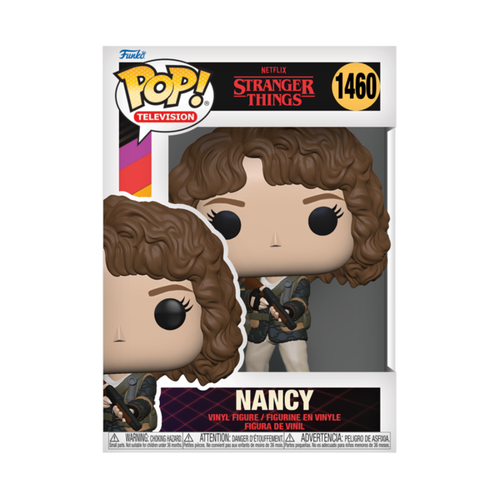 Funko Funko TV Television 1460 Hunter Nancy with Shotgun , ST S4, Stranger Things