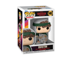 Funko Funko TV Television 1463 Hunter Dustin with Shield , ST S4, Stranger Things