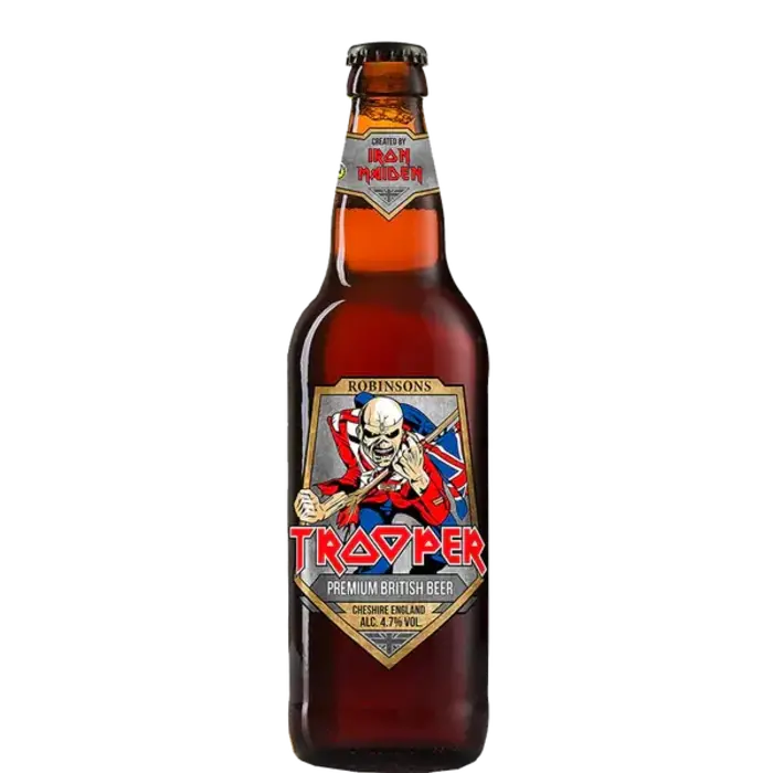 Drink Robinsons Trooper 10th Anniversary 4.7% alc Premium British Beer 500ml