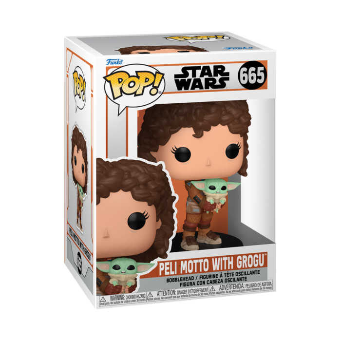 Funko Funko Star Wars 0665 Peli Motto with Grogu , SW The Mandalorian Season 3