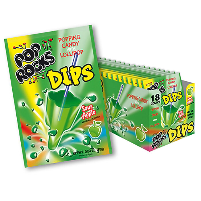 Candy Pop Rocks Sour Apple 18gr