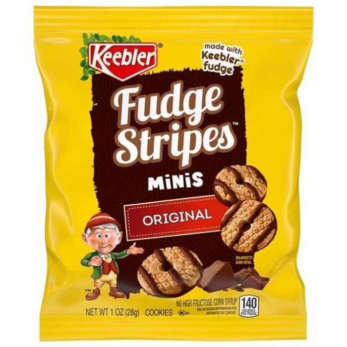 Cookies Keebler Fudge Stripes Mini Original 28gr