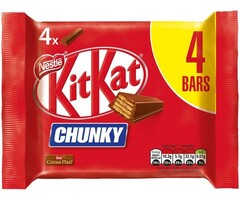 Chocolate Kit Kat Chunky 4 bars 160gr