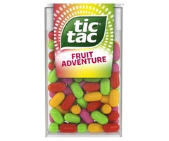 Candy Tic Tac Fruit Adventure 49gr