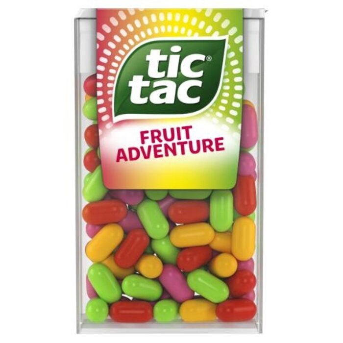 Candy Tic Tac Fruit Adventure 49gr