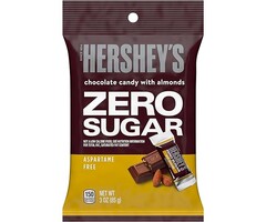 Chocolate Hershey's Chocolate Candy with Almonds Zero Sugar 85gr