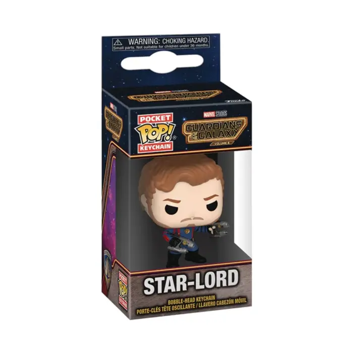 Funko Keychain Marvel Star-Lord GotG Guardians of the Galaxy