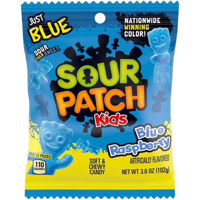Candy Sour Patch Kids Blue RaspBerry 141gr