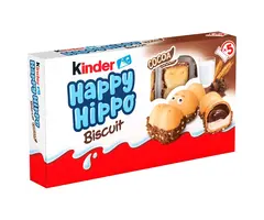 Chocolate Kinder Happy Hippo Biscuit Cocoa 103gr