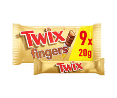 Chocolate Twix Fingers 9p 180gr