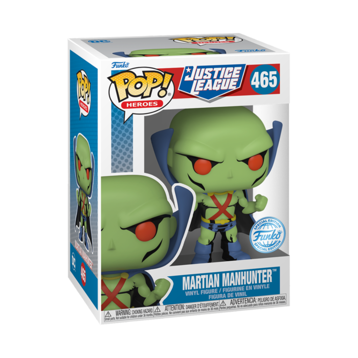 Funko Funko DC Heroes 0465 Martian ManHunter, Justice League Comic