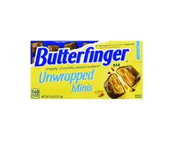 Candy Butterfinger Unwrapped Minis Theatre Box 79gr