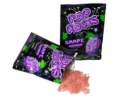 Candy Pop Rocks Popping Candy Grape 9,5gr