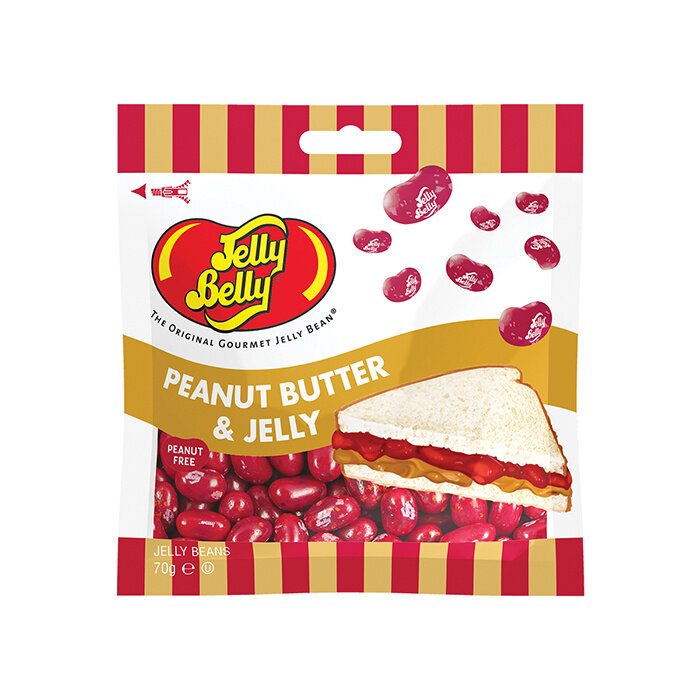 Candy Jelly Belly, Jelly Bean, Peanut Butter & Jelly 70gr