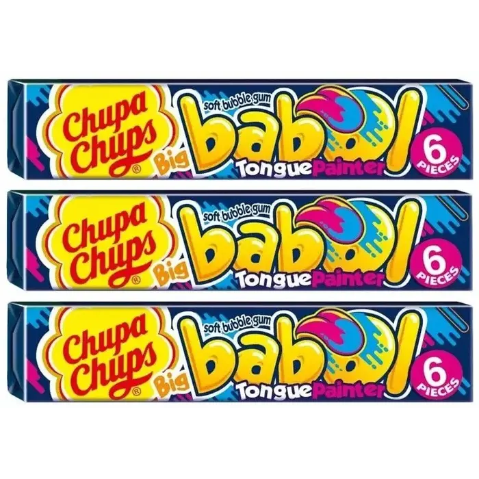 Candy Chupa Chups Big Babol 3pack 3 x 27,6gr
