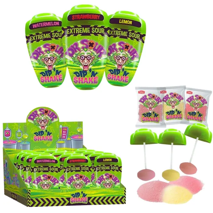 Candy Dr. Sour Dip'n Shake 21gr