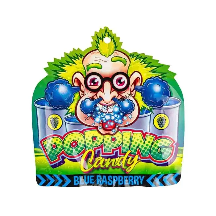 Candy Dr. Sour Popping Candy Blue Raspberry