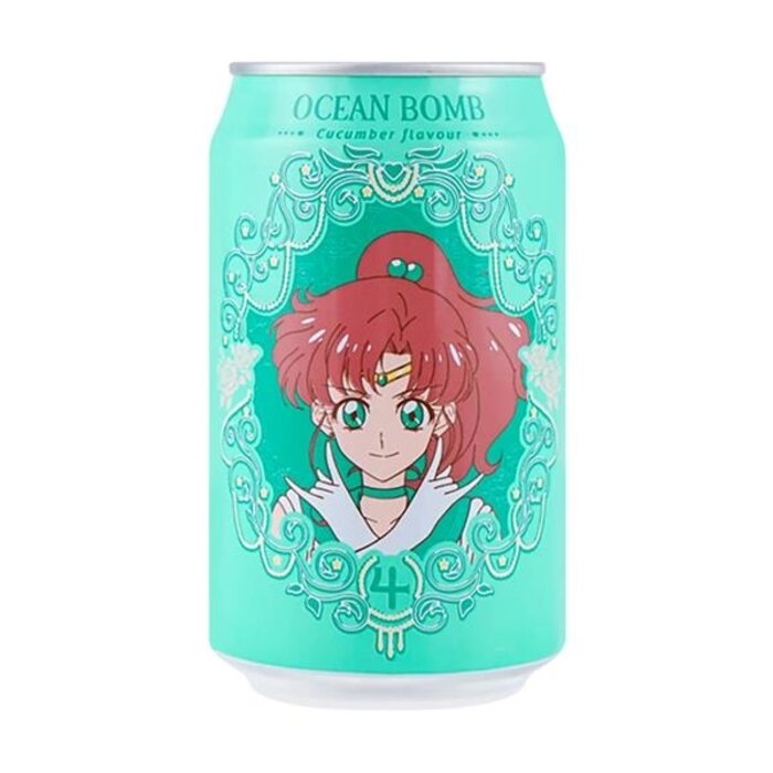 Ocean Bomb Drink Ocean Bomb Sailor Moon Cucumber Flavor 330ml