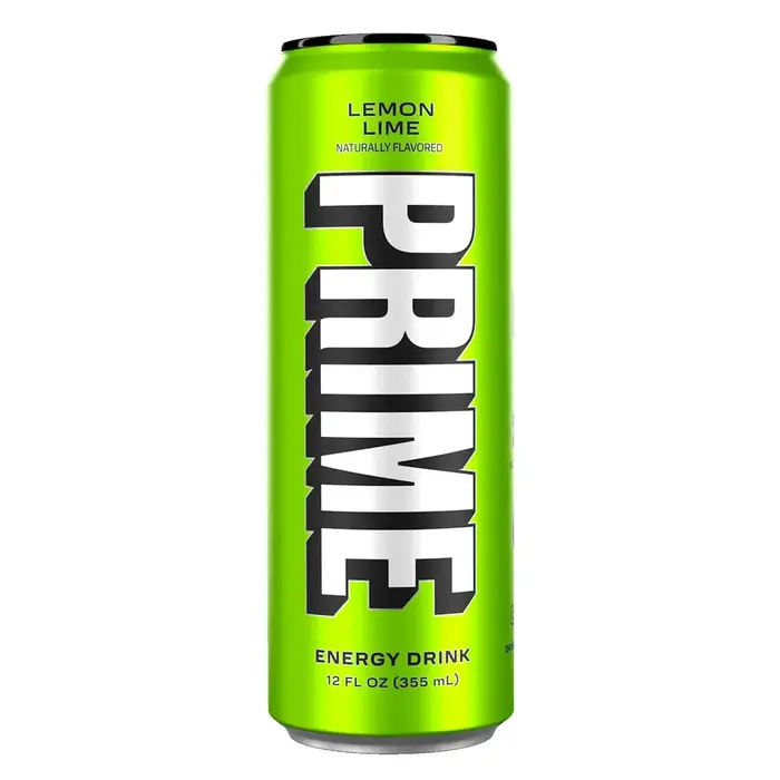 Drink Prime Lemon Lime Flavored Hydration Drink Can 355ml